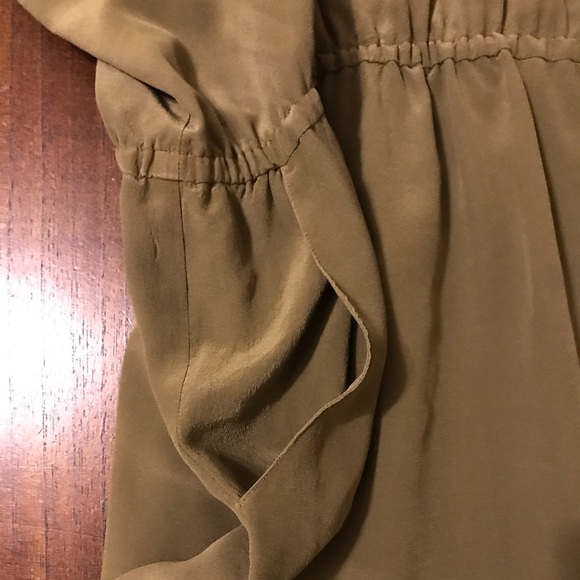 Olive Green Madewell size 4 dress. - Picture 2 of 4